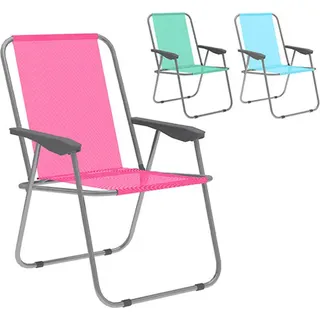 marbueno summer Klappstuhl 59 x 51 x 75 cm Bunt 2 St.