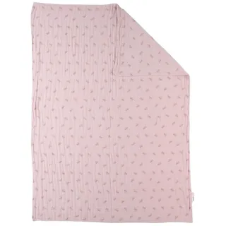 NOUKIE'S - Musselin-Decke – Popsie, Gigi & Louli – Libellen – Puderrosa – 75 x 100 cm