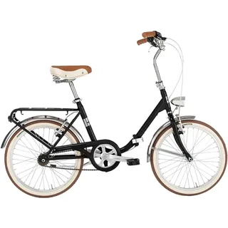 Alpina Bike Faltbar 20 Zoll Camping 1 Gang Schwarz 2026 A-CAM01UN2040NERO