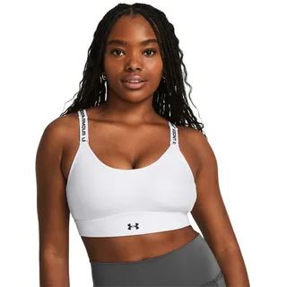 Under Armour Damen Sport BH UA Infinity Mid 2.0 Bra 1384123-100 S/AC - White - S/AC