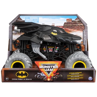 Monster Jam Monster Jam, Batman Monster Truck, Sammler-Druckguss-Fahrzeug, Maßstab 1:24, Kinderspielzeug für Jungen ab 3 Jahren