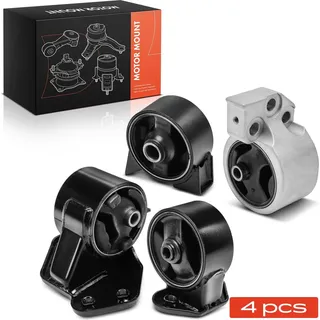 Frankberg 3x Motorlager+1x Getriebelagerlager Vorne und Hinten für Hyundai Accent II LC 1.3L 1.5L