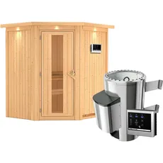 Bild Sauna Thora, Ofen externe Stg.Easy LED-Dachkranz