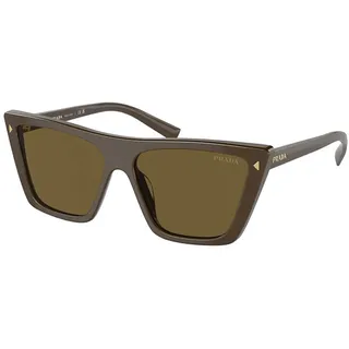 Prada 0PR 21ZS 55 11J01T Sonnenbrille, Unisex-Erwachsene, Mehrfarbig (Mehrfarbig), Einheitsgröße