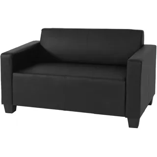 Mendler Sessel Lyon Kunstleder 2er 0 x 0 x 0 cm Schwarz