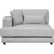 Bild von Sofa-Eckelement »Grenette«, Modulsofa, im Baumwoll-/Leinenmix oder aus recycelten Stoffen grau