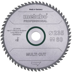 Bild von Sägeblatt "multi cut - professional", Ø235x2.4/1.8x30 Z60 FZ/TZ 5°