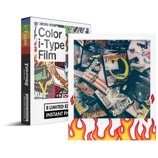 Polaroid Color film for i-Type Thrasher Edition 8 Aufnahmen, Sofortbildfilm