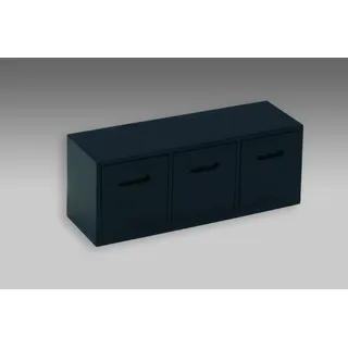 Box, Behälter, Kasten, Kästchen, Schachtel, Schatulle, Rechteckig, 3 Schubladen