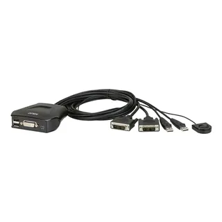 ATEN CS22D USB/DVI KVM Switch (2-Port)