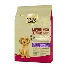 SELECT GOLD Sensitive Medium Junior Lamm/Lachs/Kartoffel 1 kg