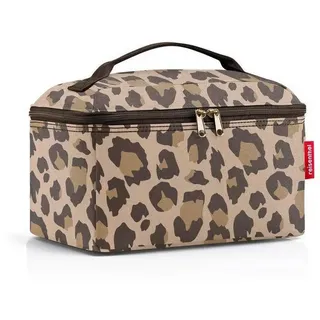 Reisenthel beautycase - quadratischer Kulturbeutel, Gepäckorganisator, Kosmetiktasche, Couleur:Leo Macchiato