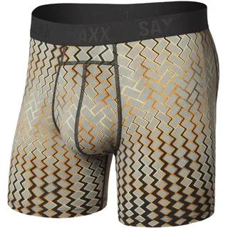 SAXX Smooth Flex Compression Boxershorts Lustre Weave / Faded Black M 2er Pack