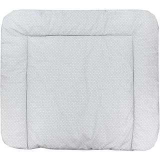 TupTam Baby Wickeltischauflage mit Baumwollbezug Gemustert, Farbe: Muster 8, Größe: 75 x 85 cm