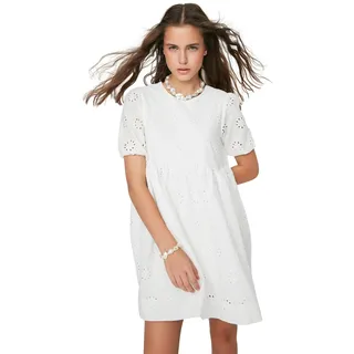 Trendyol Kleid - Ecru - Mini, Natur, 38
