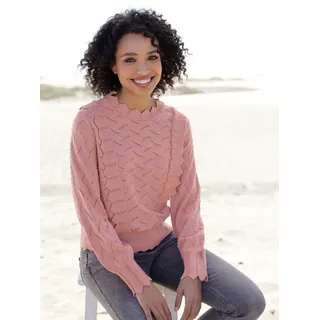 heine Strickpullover »Feinstrickpullover«, lila