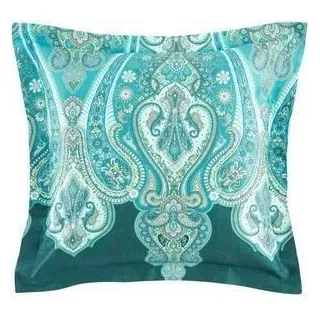 Bassetti Kissenbezug einzeln RAGUSA Farbe TANNENGRÜN V1 Größe 40x40cm - Grün