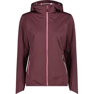 CMP Fix Hood Damen Softshelljacke Windstopper Rot 36 - Rot