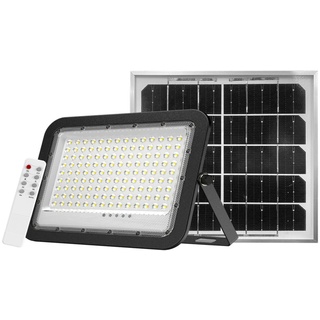 enovalite Solarstrahler PRO, LED-Fluter, Solar mit Akku, 6 W PV,