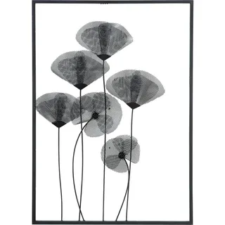 Casablanca by Gilde »Wandrelief "Mohn"«, schwarz,