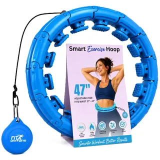 FIT ON FORM Gewichteter Hoola-Reifen Infinity Hoop