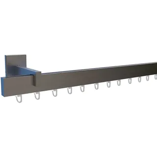 INDEKO Paneelwagen 1-läufig Ø 0 mm 260 cm Silber