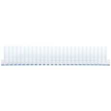 Bild »Streifen - Gewürzhalter aus Acrylglas Küchenorganizer«, (1 St.), Acrylleiste - Badezimmerablage bedruckt Inkl. Schrauben & Dübel