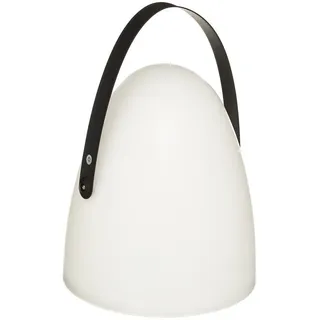Atmosphera Createur d ́interieur Gartenlampe Cleo H 30 cm , Weiß , Metall , LED integrated , 21x30x21 cm , Lampen & Leuchten, Außenbeleuchtung, Außenleuchten