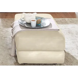 Calia Italia Hocker Gaia Luxus-Microfaser 67 x 44 x 90 cm Beige
