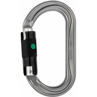 Petzl OK Ball-Lock Karabinerhaken Grau