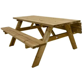 Axi Picknicktisch 6-tlg. Braun