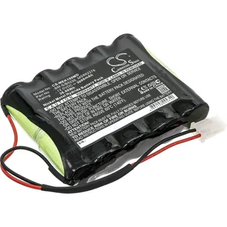 TECHTEK Akku Kompatibel mit [Siemens] 862278, EK10, EK10 Elite, ELITE, Elite II 862278, Elite II EKG, MEDIC 2, PN862278, für [Burdick] Corp Elite EK - Schwarz