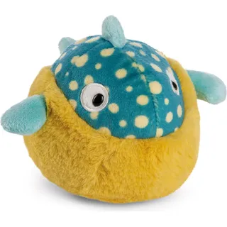 NICI Kuscheltier Kugelfisch Volker GREEN 15 cm, Fisch - Blau, Gelb