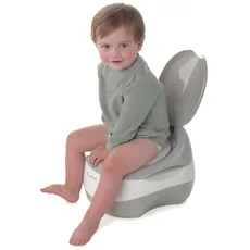 3-in-1 Lerntöpfchen für Babys von Jané, Toilettenreduzierer, Sitzerhöhung, ab dem 18 Monat, bis zu 50 kg.