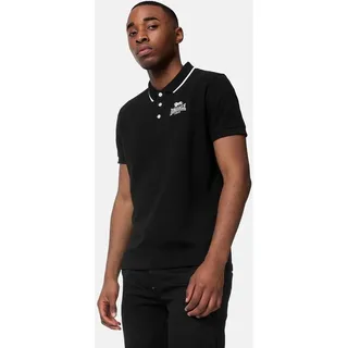 Lonsdale Ballygalley Kurzarm-poloshirt - Black / White - 3XL
