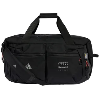 adidas Unisex Audi REVOLUT Formula ONE Team HYBRID Duffel Backpack, Black, One Size