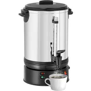 Bartscher Rundfilter Kaffeemaschine Regina Plus, - Silber, Schwarz