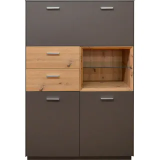 Mäusbacher Highboard »Frame«, Breite 99 cm braun