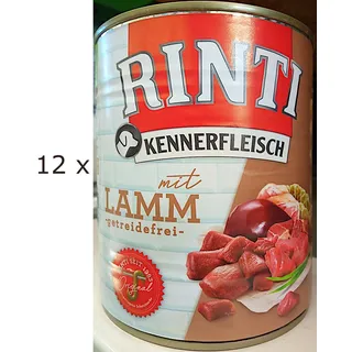 Rinti Kennerfleisch Lamm 12 x 800 g