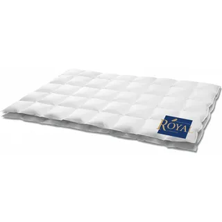 Hanskruchen Daunendecke Royal Extra Leicht 135 x 200 cm - Weiß