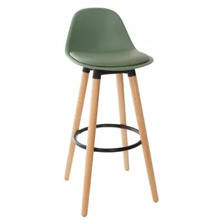 Barhocker, bequem, 92 cm, Khaki - Grün