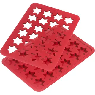 ORIGINAL KAISER Kaiser Backformen Backform, »Kaiser« 24 Sterne, Teigrohling-Matte und Guss-Matte, spülmaschinenfest