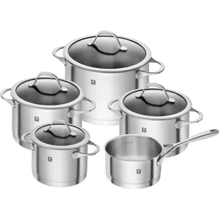 Zwilling Essence Topf-Set 5-tlg. Kochtopf + Bratentopf + Stieltopf