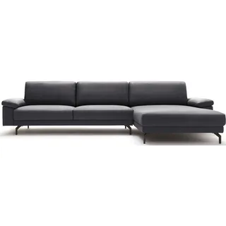 Creation BY ROLF BENZ Ecksofa »CR.450 elegantes Designsofa mit hohem Sitzkomfort«, schwarz