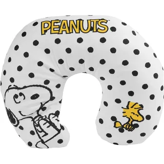 United Labels The Peanuts Snoopy & Woodstock - Reise Nackenkissen bequemes Reisekissen Nackenhörnchen Auto Flugzeug