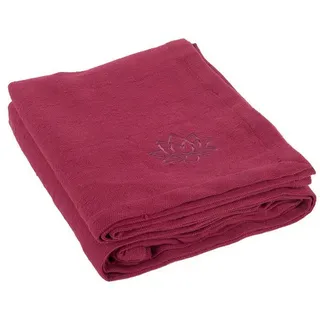 Bodhi Yogadecke 'Shavasana“, weinrot 1 St