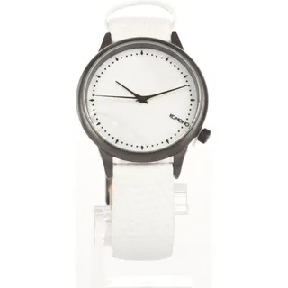 Komono Damen Uhr Estelle Monte Carlo - WHITE LIZARD , Größe:ONESIZE - Schwarz, Weiß