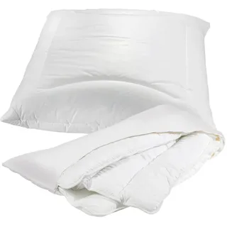 Traumina Exclusive Faser Kopfkissen 40 x 80 cm Weiß