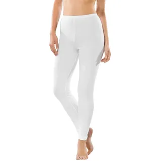 Schiesser Damen Broek lang Unterhose, Weiß (100-weiss), 38 EU