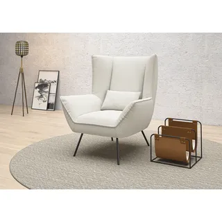Home Affaire Relaxsessel Kilrea Polyester 90 x 112 x 94 cm Weiß